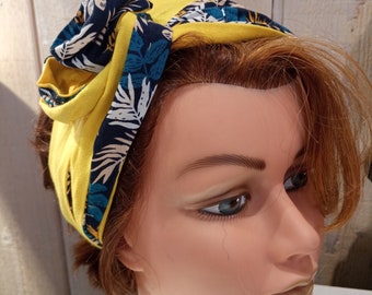 turban headbands, double headband, women's hairstyle, gift,