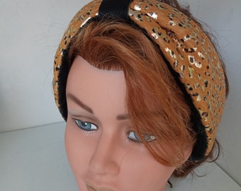 bandeau ,turban femme ,serre tète ,protection ,vent ,cache oreilles ,tendance ,mode ,cadeaux ,fait main ,made in France