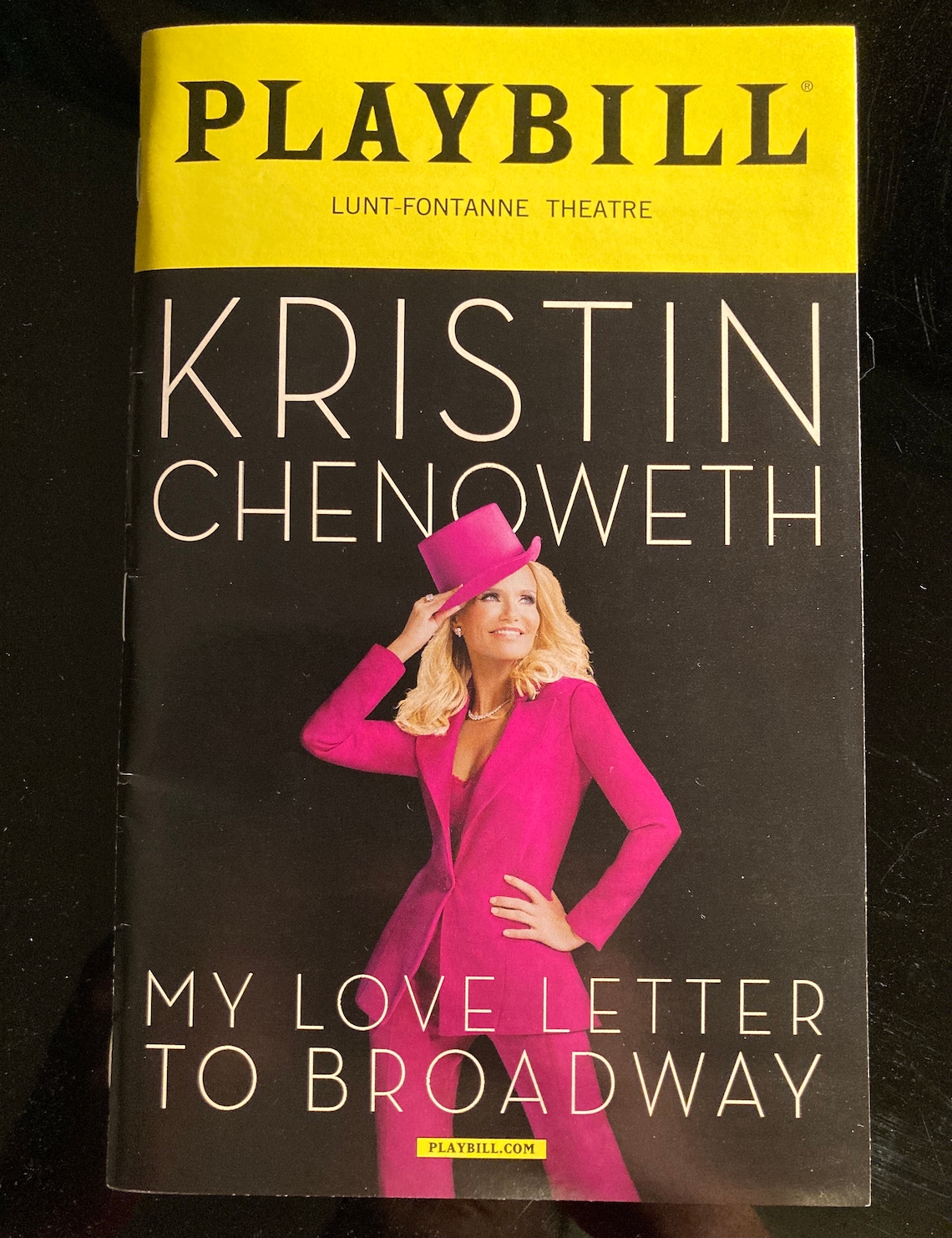 Kristin Chenoweth My Love Letter to Broadway Broadway Etsy
