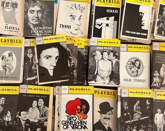 MYSTERY VINTAGE PLAYBILL - Selección aleatoria