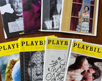 PROGRAMA DE MISTERIO DE BROADWAY: Obras de Broadway