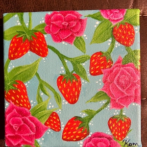 Strawberry - Original Painting