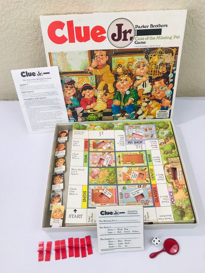 clue jr the case of the hidden toys detective notepad