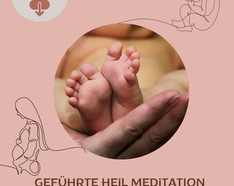 Mutterleib Heilung,  Healing Geführte Meditation: Inneres Kind Reise Meditation (Zip Audio File - Digital Download