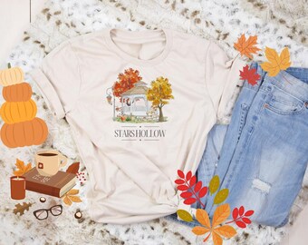 Stars Hallow Fall Vibe, Tshirt, Sweater, Full Color, Ready to Press, T-shirt Transfers, Heat Transfer, Direct to Film