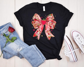 Strawberry Coquette Shirt: 80s Cartoon Nostalgia
