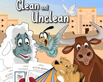 "Kleines Mitmach-Buch ""Reine und Unreine Tiere"""