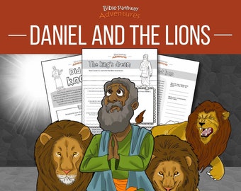 Libro de actividades de Daniel y los leones