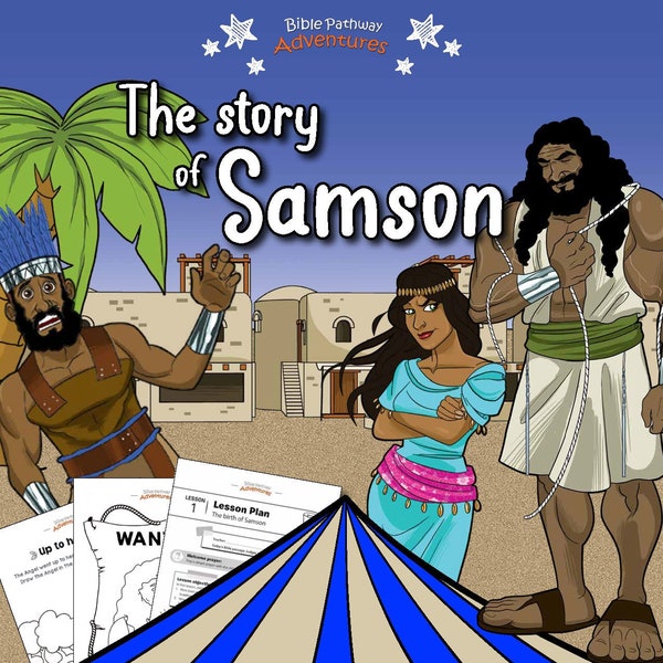 The story of Samson Activity Book for Beginners