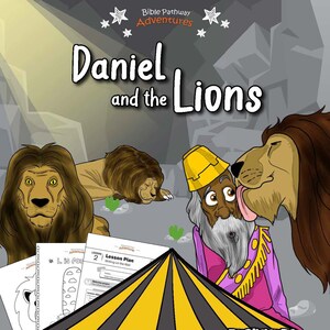 Daniel and the Lions Activity Book for Beginners