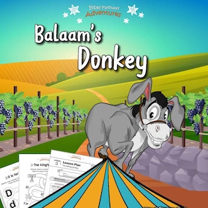 Balaam&#39;s Donkey Coloring Activity Book