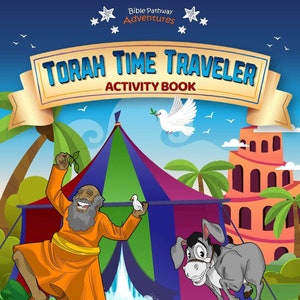 Torah Time Traveler Activity Book for Beginners: Volume 1