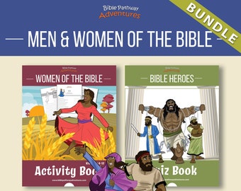 BUNDLE: Men & Women of the Bible Activity Books