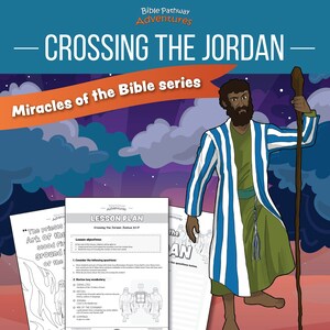 Bible miracles: Crossing the Jordan Activity Book