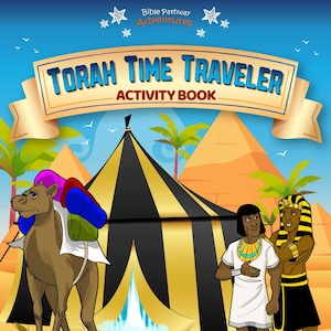 Torah Time Traveler Activity Book for Beginners: Volume 2