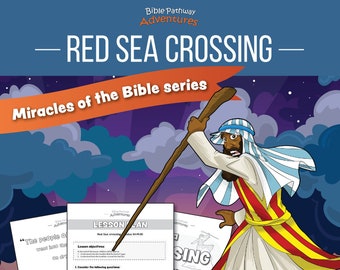 Bible Miracles: Red Sea Crossing Activity Book