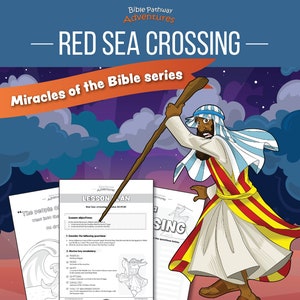 Bible Miracles: Red Sea Crossing Activity Book