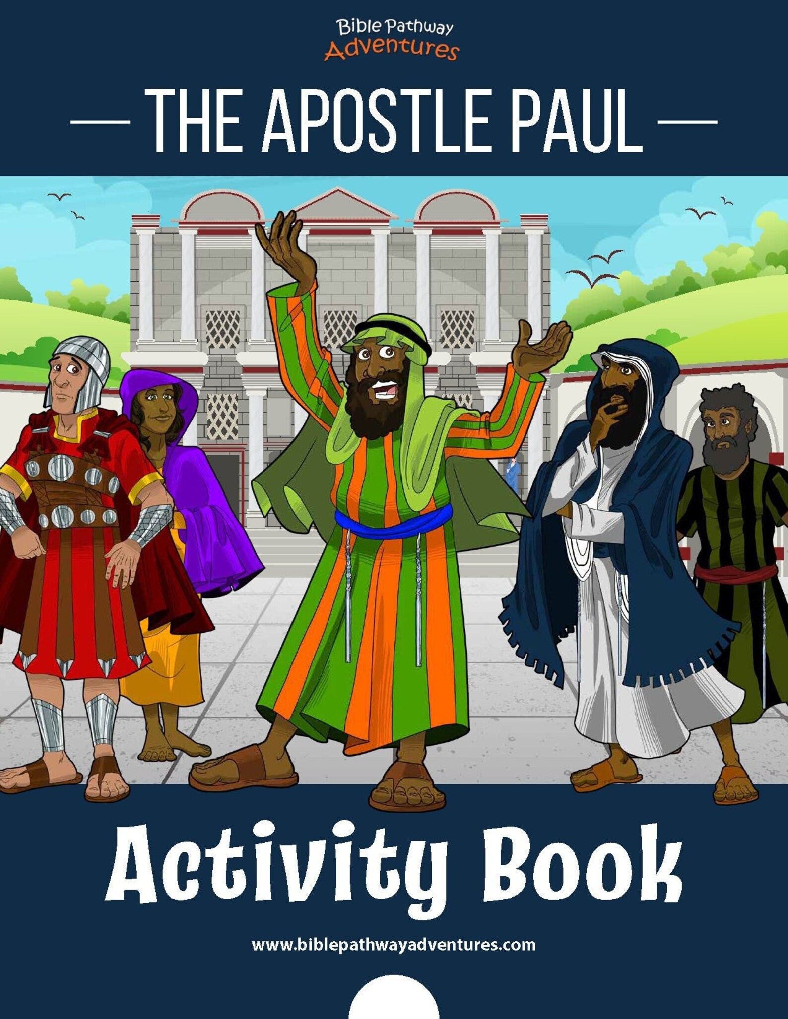The Apostle Paul Activity Book Etsy