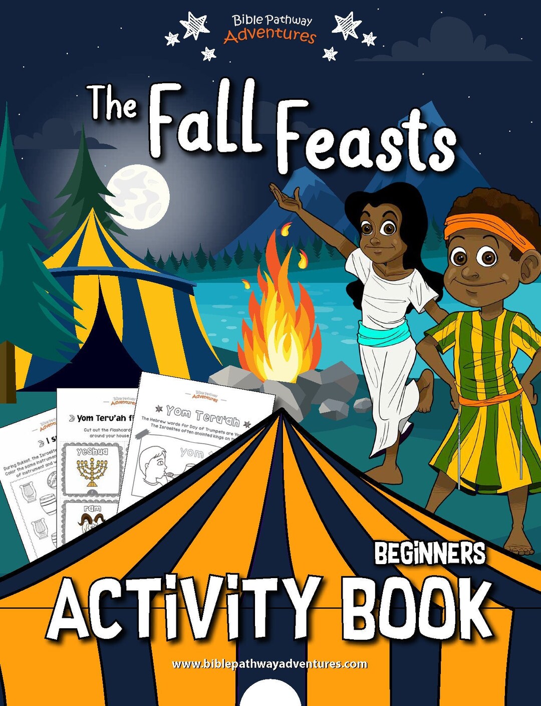 The Fall Feasts Activity Book for Beginners Etsy