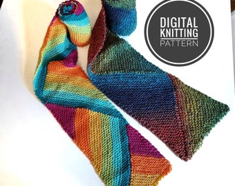 Angling for Compliments Scarf Pattern - Digital Download