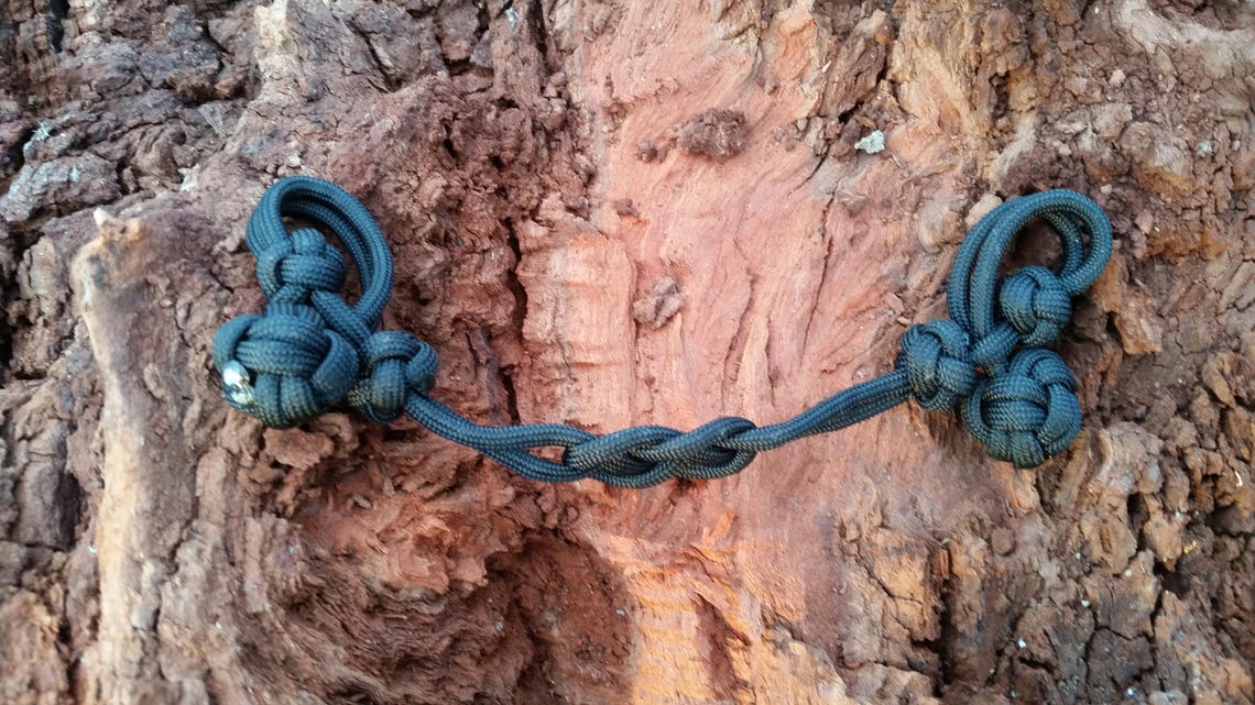 Evolve Bit Hobble Chin Strap for Snaffle Bit in Beige Black Etsy UK