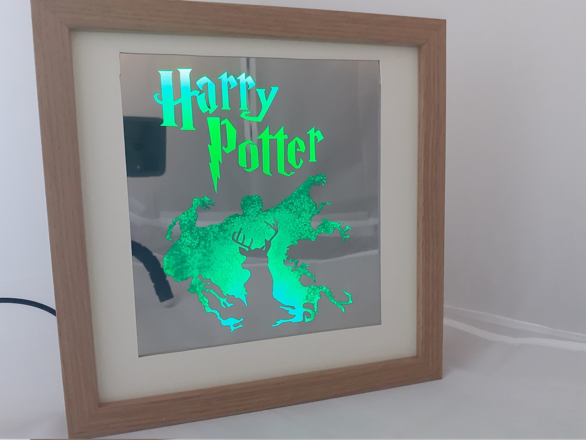 Harry Potter Light Box Night Light Lamp Etsy