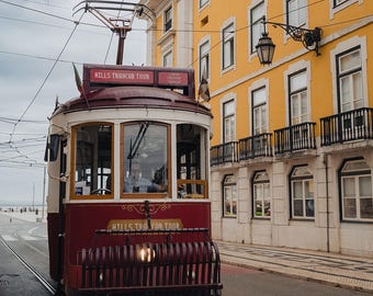 Lisbon Tram Photography Print