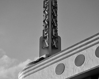 Essex House Miami Photography Print, South Beach Art Deco Architecture
