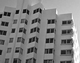 Delano Hotel Miami Photography Print, South Beach Art Deco Architecture