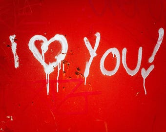 I Love You Graffiti