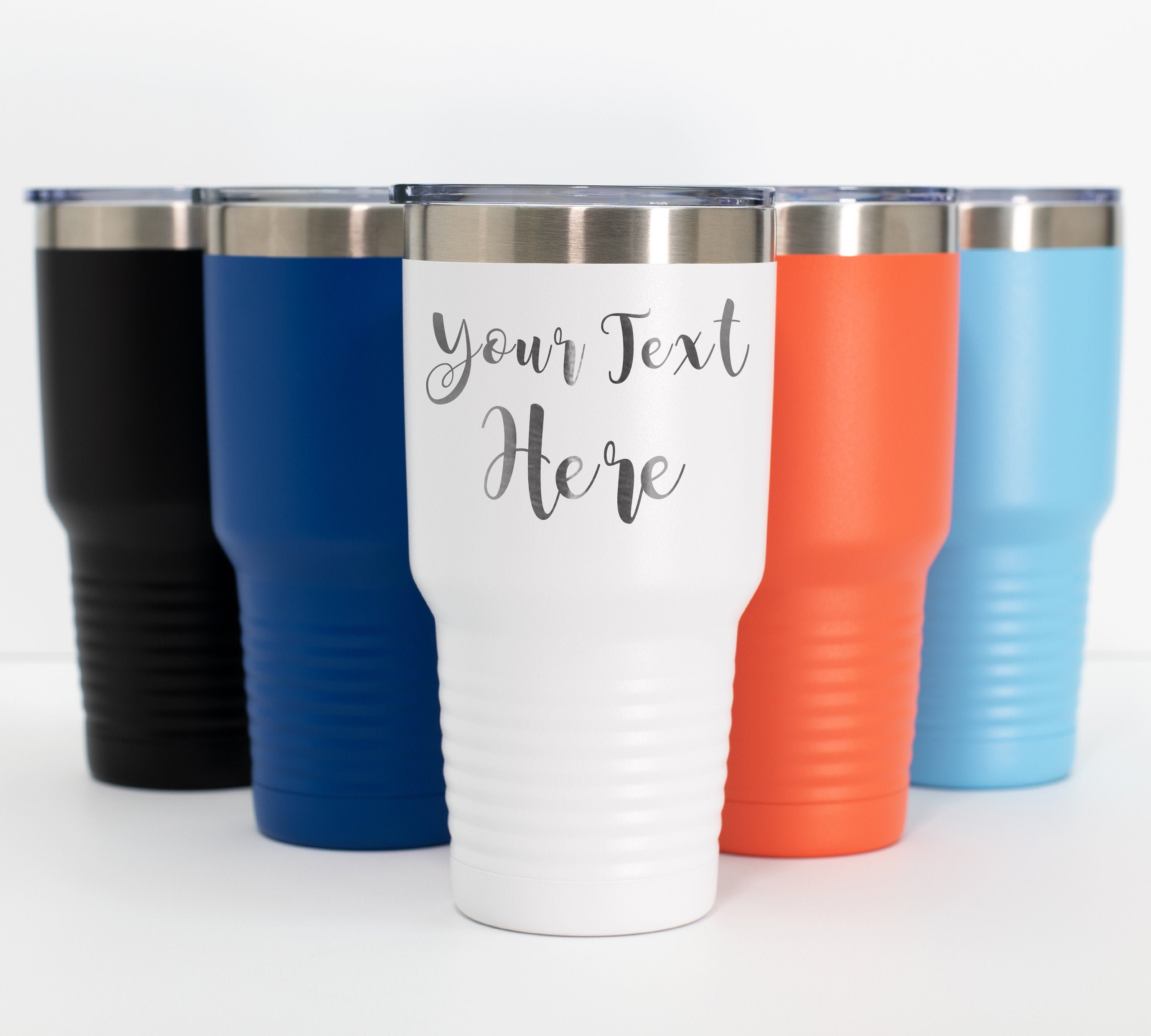 Custom Engraved Coffee Tumbler Coffee Cup Travel Coffee Mug Etsy