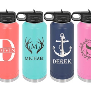 Personalized Gifts for Kids, Custom Engraved Cup Stainless Steel, Little Boy Girl Name Water Bottle, Easter Tumbler for Kids Child Mug L-354