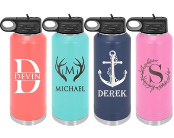 Personalized Gifts for Kids, Custom Engraved Cup Stainless Steel, Little Boy Girl Name Water Bottle, Easter Tumbler for Kids Child Mug L-354