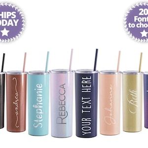 Bridesmaid Tumbler Set of 8 