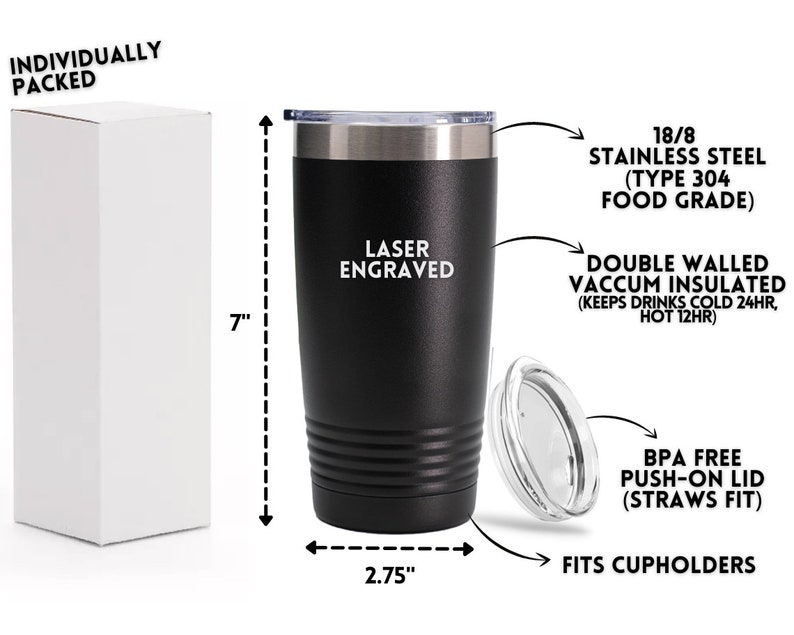 Coach Tumbler, Laser Engraved Tumbler, Coach Gifts, Stainless Steel Travel Mug, Coach Tumbler Designs, Insulated Coffee Mug, Funny Mugs