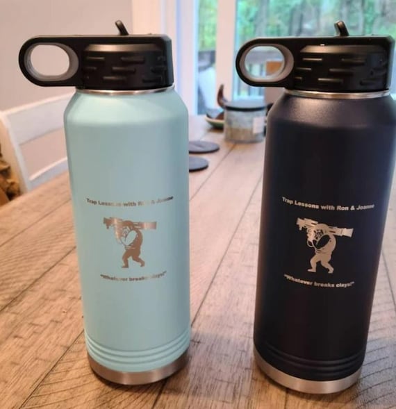 Engraved Water Bottles With Straw, Name Water Bottle, Personalized Insulated Water Bottle, Wedding Custom Water Bottle. These are 32oz.