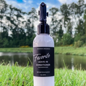 Favorite Leave-In Hair Conditioner & Detangler| Non silicones | ultra moisturizing | with pure Aloe | Custom Choose your scent or unscented