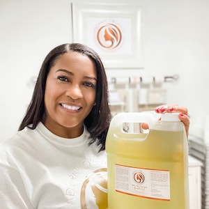 Organic Wholesale Gallon Growth Oil Bulk Private Label hair growth oil | Free shipping - natural - no fragrances added Adorani Organics