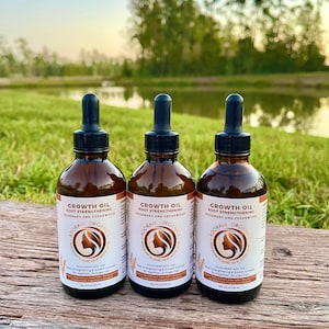 Hair Growth Oil set  |  Thinning, Postpartum Hair Loss, Alopecia |  Ayurvedic and All natural by Adorani Organics