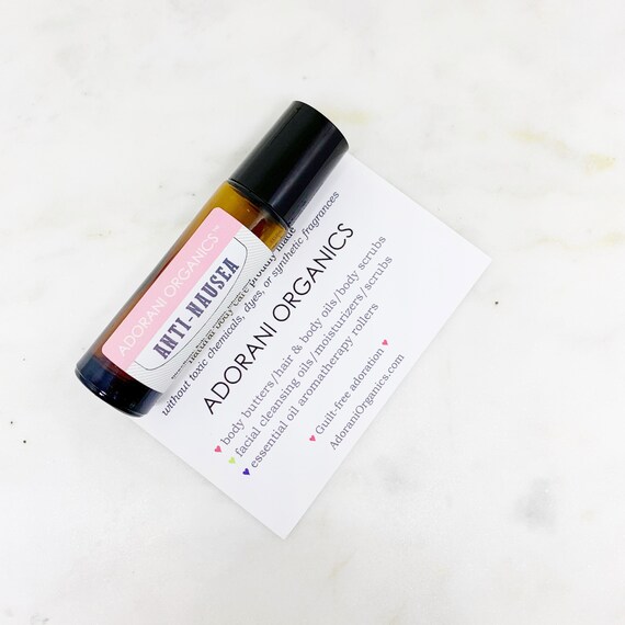 Organic Nausea Essential Oil Roller Upset Stomach Ginger Etsy etsy