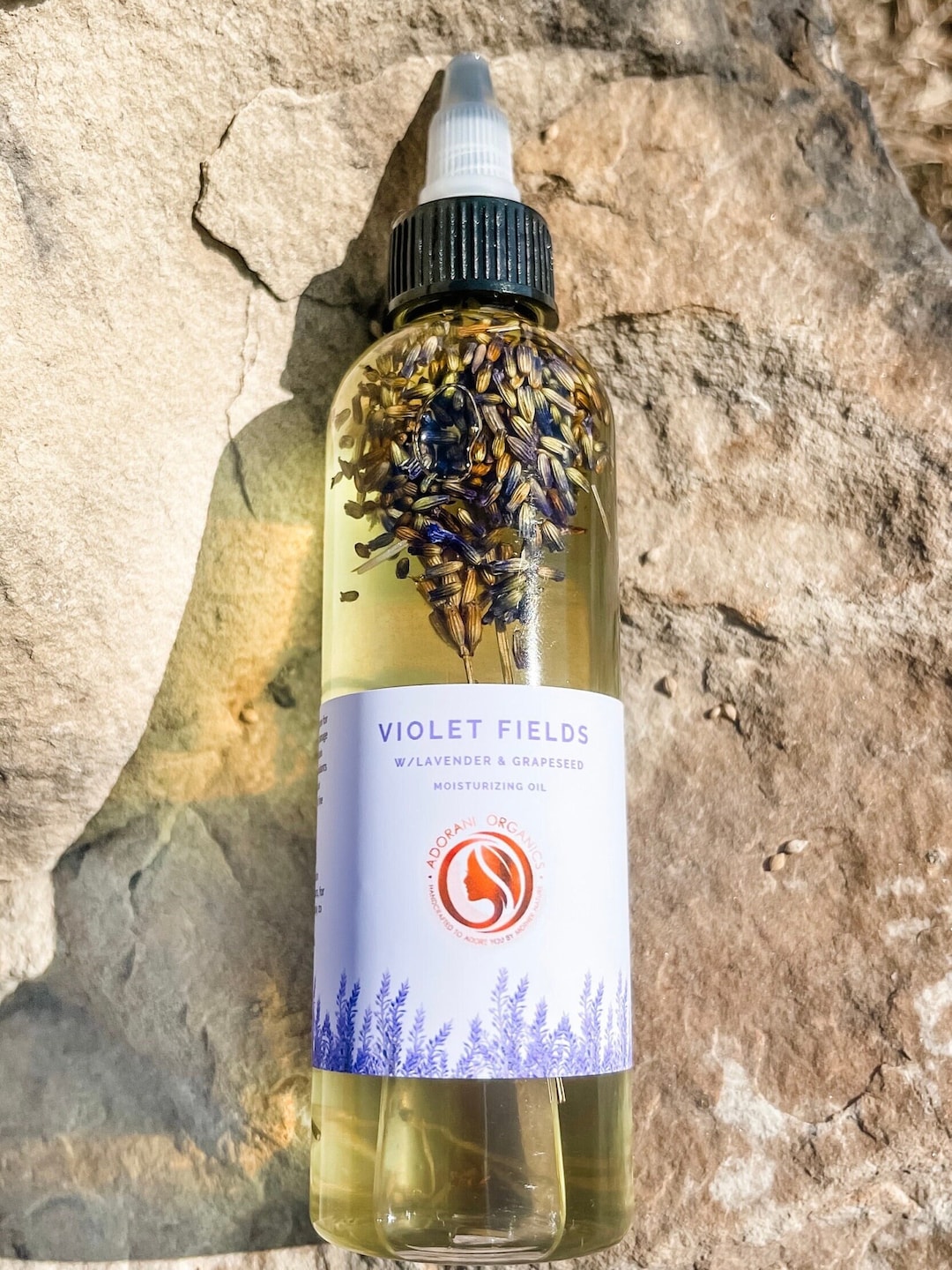 Lavender Infused Grapeseed Oil, Use It as a Face Serum, Hair Serum