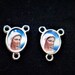 1 connector Mary 15 x 12 mm Double-sided Rosary, chaplet Rosary Center