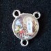 1 Center Rosary our Lady of Lourdes 17 mm