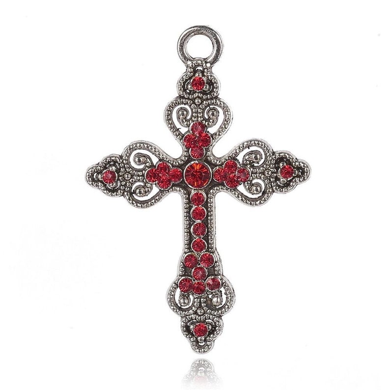 Pendentif Vintage – Strass Brillants – Bijou De Fantaisie Occasion