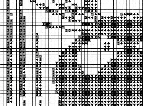 Cat Cross Stitch Pattern Pdf Instant Download Chat Grille Etsy
