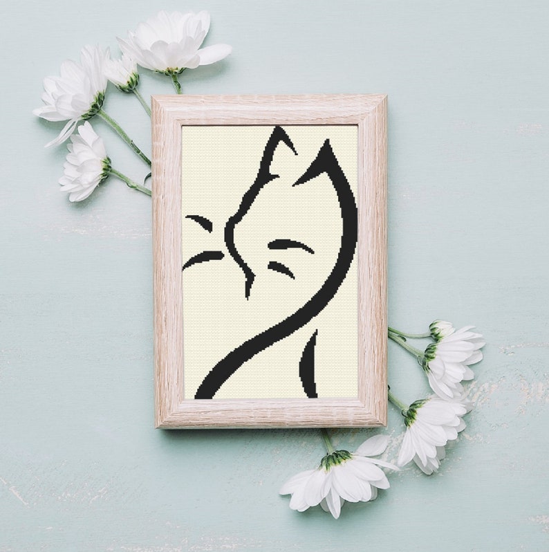Cat Monochrome Cross Stitch Pattern Pdf Instant Download Chat Monochrome Grille Point De Croix Pdf Instantan U00e9 Sewing Fiber Craft Supplies Tools Cat Monochrome Cross Stitch Pattern Pdf Instant Download Chat Monochrome Grille Point De Croix Pdf Instantan U00e9 Sewing Fiber Craft Supplies Tools