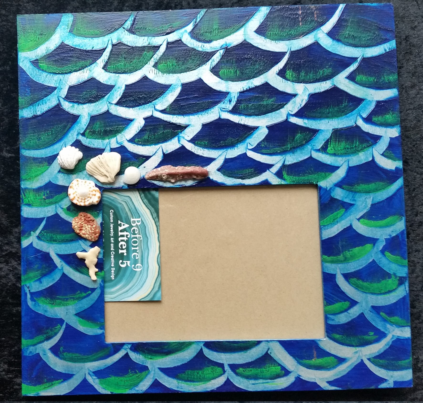 Hand made nautical picture frame Etsy