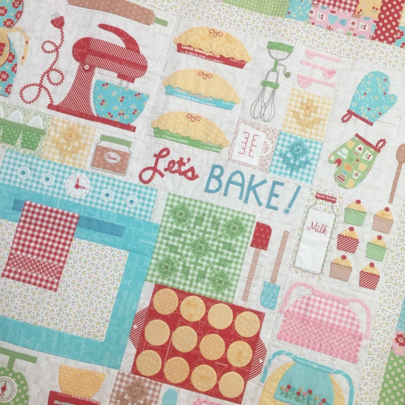 Let's Bake Quilt Kit by Lori Holt Etsy