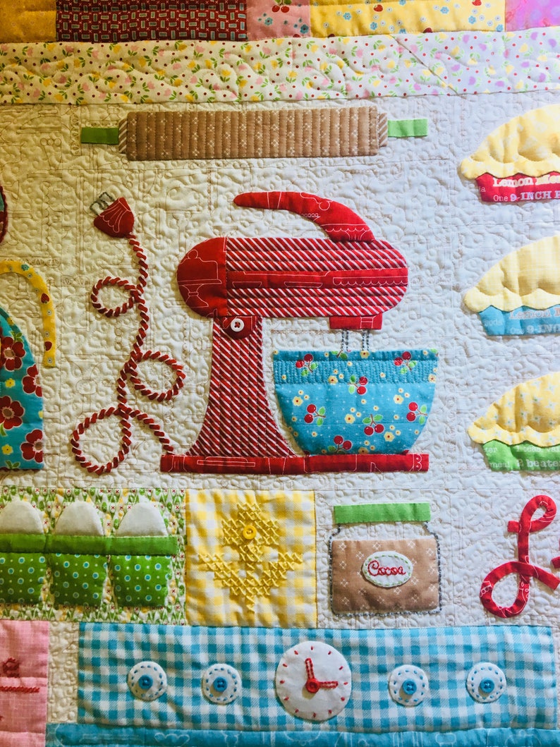 Let's Bake Quilt Kit by Lori Holt Etsy