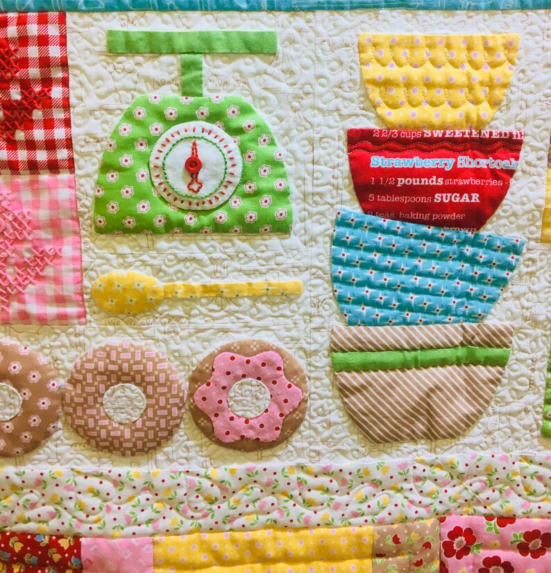 Let's Bake Quilt Kit by Lori Holt Etsy